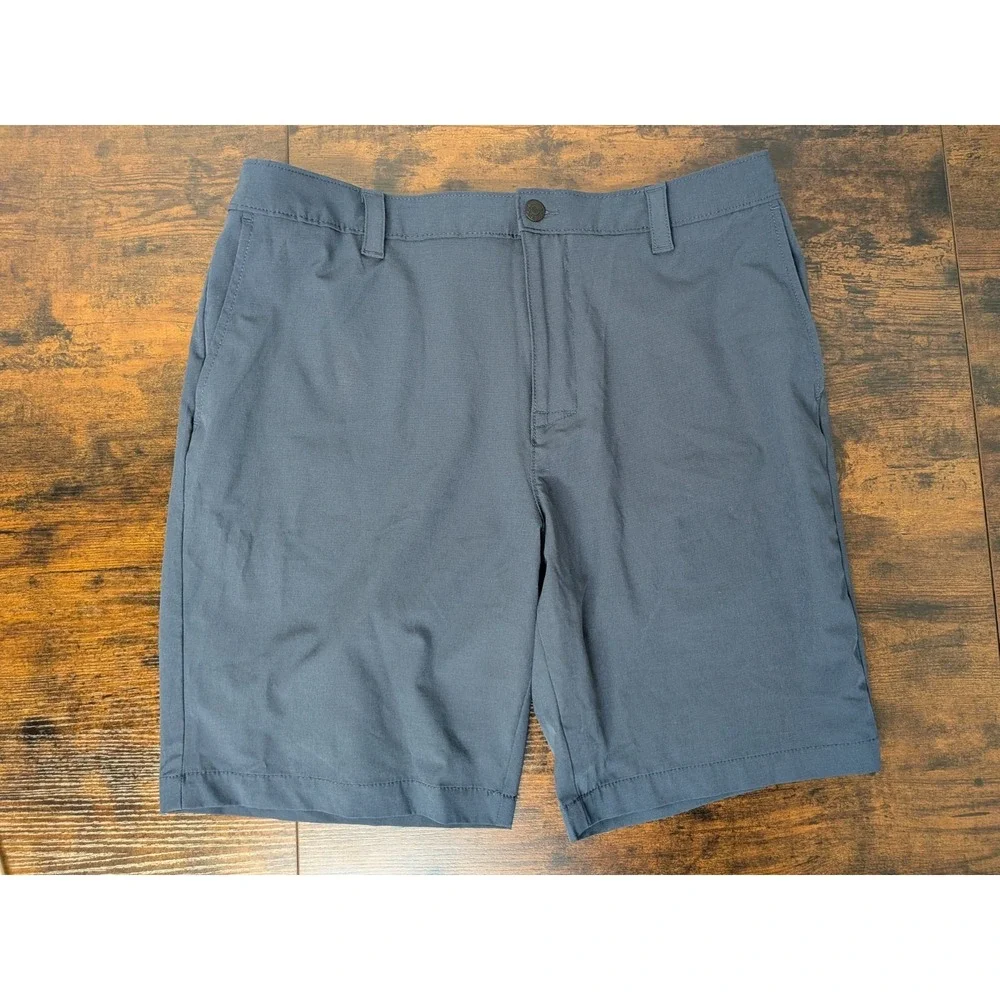 Banana Republic Shorts Men's 38 Tech Chino‎ Athletic Navy Blue
